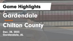 Gardendale  vs Chilton County  Game Highlights - Dec. 28, 2023