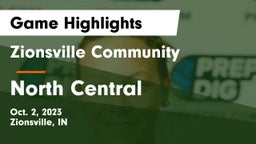 Zionsville Community  vs North Central  Game Highlights - Oct. 2, 2023