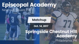 Matchup: Episcopal Academy vs. Springside Chestnut Hill Academy  2017