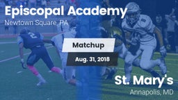 Matchup: Episcopal Academy vs. St. Mary's  2018