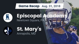 Recap: Episcopal Academy vs. St. Mary's  2018