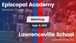 Matchup: Episcopal Academy vs. Lawrenceville School 2018