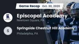 Recap: Episcopal Academy vs. Springside Chestnut Hill Academy  2020