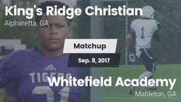 Matchup: King's Ridge vs. Whitefield Academy 2017