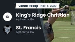 Recap: King's Ridge Christian  vs. St. Francis  2020