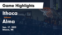 Ithaca  vs Alma  Game Highlights - Jan. 17, 2023