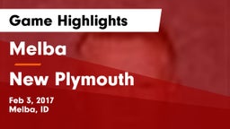 Melba  vs New Plymouth  Game Highlights - Feb 3, 2017