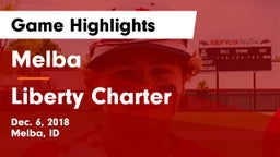 Melba  vs Liberty Charter  Game Highlights - Dec. 6, 2018