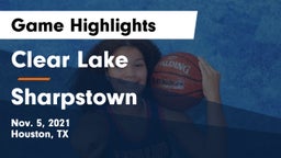 Clear Lake  vs Sharpstown  Game Highlights - Nov. 5, 2021