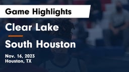 Clear Lake  vs South Houston  Game Highlights - Nov. 16, 2023