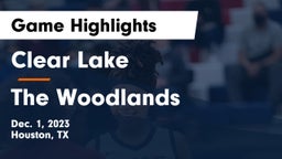 Clear Lake  vs The Woodlands  Game Highlights - Dec. 1, 2023