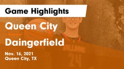 Queen City  vs Daingerfield  Game Highlights - Nov. 16, 2021