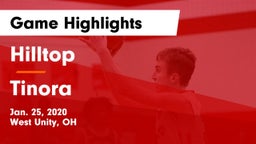 Hilltop  vs Tinora  Game Highlights - Jan. 25, 2020