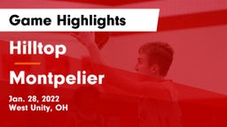 Hilltop  vs Montpelier  Game Highlights - Jan. 28, 2022