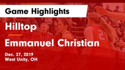 Hilltop  vs Emmanuel Christian Game Highlights - Dec. 27, 2019