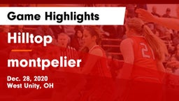 Hilltop  vs montpelier Game Highlights - Dec. 28, 2020