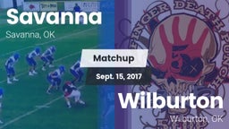 Matchup: Savanna  vs. Wilburton  2017