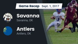 Recap: Savanna  vs. Antlers  2017
