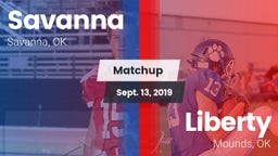 Matchup: Savanna  vs. Liberty  2019