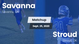 Matchup: Savanna  vs. Stroud  2020
