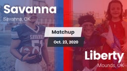 Matchup: Savanna  vs. Liberty  2020