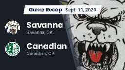 Recap: Savanna  vs. Canadian  2020