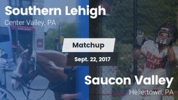 Matchup: Southern Lehigh vs. Saucon Valley  2017