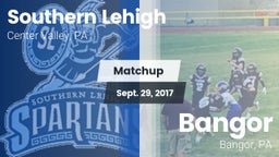 Matchup: Southern Lehigh vs. Bangor  2017
