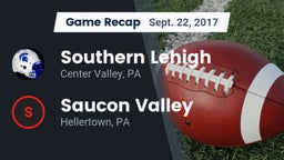 Recap: Southern Lehigh  vs. Saucon Valley  2017
