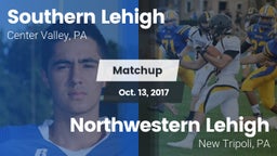 Matchup: Southern Lehigh vs. Northwestern Lehigh  2017