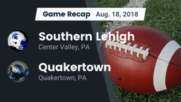 Recap: Southern Lehigh  vs. Quakertown  2018