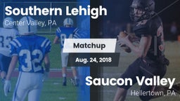 Matchup: Southern Lehigh vs. Saucon Valley  2018