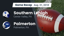 Recap: Southern Lehigh  vs. Palmerton  2018