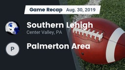 Recap: Southern Lehigh  vs. Palmerton Area 2019