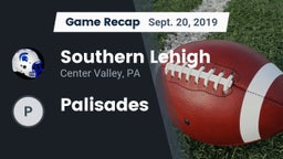 Recap: Southern Lehigh  vs. Palisades 2019