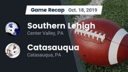 Recap: Southern Lehigh  vs. Catasauqua  2019