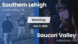 Matchup: Southern Lehigh vs. Saucon Valley  2020