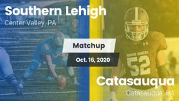 Matchup: Southern Lehigh vs. Catasauqua  2020