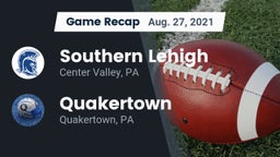 Recap: Southern Lehigh  vs. Quakertown  2021