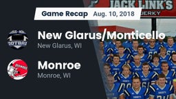 Recap: New Glarus/Monticello  vs. Monroe  2018