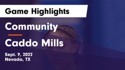 Community  vs Caddo Mills Game Highlights - Sept. 9, 2022