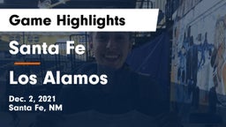 Santa Fe  vs Los Alamos  Game Highlights - Dec. 2, 2021