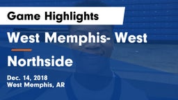 West Memphis- West vs Northside  Game Highlights - Dec. 14, 2018