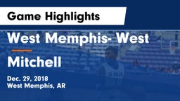 West Memphis- West vs Mitchell  Game Highlights - Dec. 29, 2018