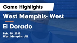 West Memphis- West vs El Dorado  Game Highlights - Feb. 28, 2019