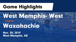 West Memphis- West vs Waxahachie  Game Highlights - Nov. 30, 2019