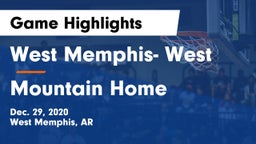 West Memphis- West vs Mountain Home  Game Highlights - Dec. 29, 2020