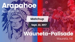 Matchup: Arapahoe  vs. Wauneta-Palisade  2017