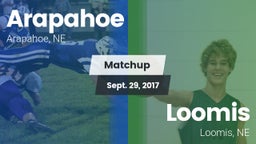 Matchup: Arapahoe  vs. Loomis  2017