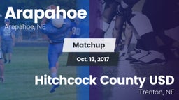 Matchup: Arapahoe  vs. Hitchcock County USD  2017